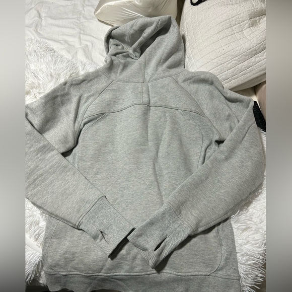 Women’s grey lululemon scuba jacket Size 10 - Picture 3 of 7
